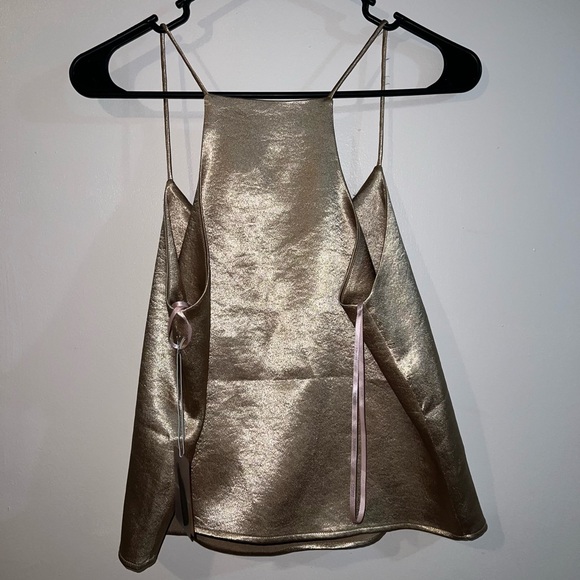 💰Gold Forever 21 Contemporary Top💰 - Picture 3 of 3
